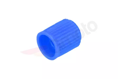 Pokrovček ventila kolesa modre barve 1 kos-2