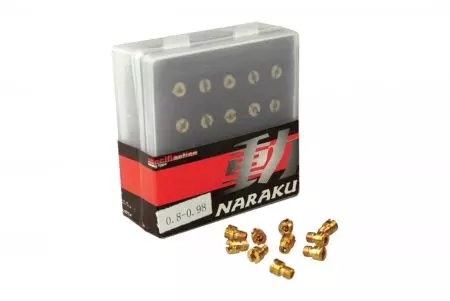 Sada trysek pro karburátory Naraku M4 80-98 - NK200.10