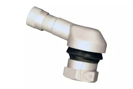 Hliníkový úhlový ventil 90 stupňů 11,3 mm stříbrný