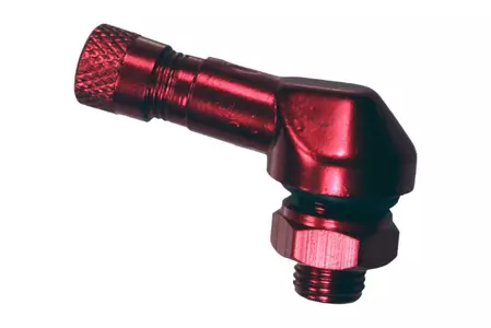 Aluminijski kutni ventil 90 stupnjeva 8,3 mm crveni