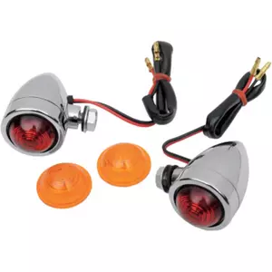 Mini Drag Specialties orange/röd blinkers-1