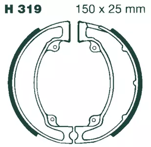 EBC stabdžių kaladėlės H 319 - H319