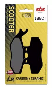 SBS 168CT Scooter Karbonske zavorne ploščice - 168CT