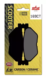 SBS 169CT Scooter Carbon piduriklotsid - 169CT
