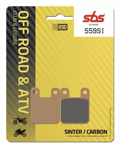 Plaquettes de frein SBS 559SI Offroad Sinter Carbon - 559SI