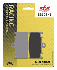 SBS 631DS-1 Racing Dual Sinter zavorne ploščice - 631DS1