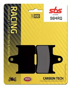 Pastilhas de travão SBS 730RQ Road Racing Carbon Tech-3