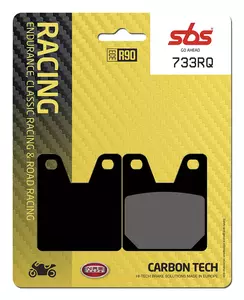 Pastiglie per freni SBS 733RQ Road Racing Carbon Tech - 733RQ
