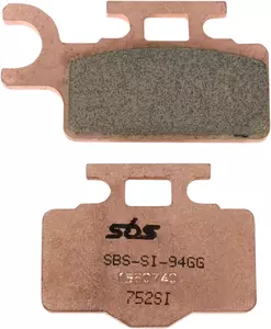 Pastillas de freno SBS 775SI Offroad Sinter Carbon - 775SI