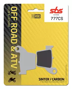 Brzdové destičky SBS 777CS Off-Road Sinter Carbon - 777CS