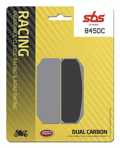 Brzdové destičky SBS 845DC Racing Dual Carbon - 845DC