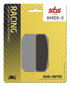 Brzdové destičky SBS 845DS-2 Racing Dual Sinter - 845DS2