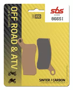 Bremsbeläge SBS 866SI Offroad Sinter Carbon - 866SI