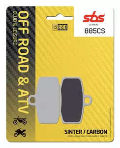 Τακάκια φρένων SBS 885CS Off-Road Sinter Carbon - 885CS