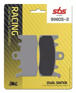 Brzdové doštičky SBS 900DS-2 Racing Dual Sinter - 900DS2