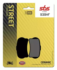 SBS 939HF Street Ceramic τακάκια φρένων - 939HF