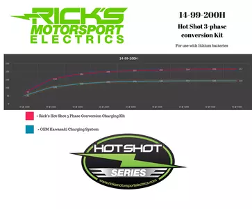 Lichtmaschinenwicklungsstator mit Spannungsregler Rick's Motorsport Electric Kawasaki-2