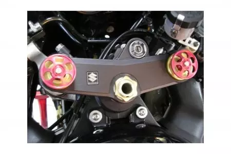 Pokrętło regulacji sprężyn prz.zaw RENNER. 22mm czarny Aprilia, Ducati, CBR 600RR (05-)