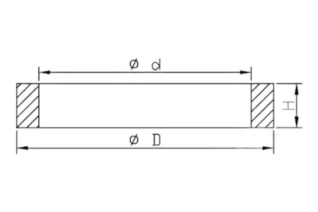Комплект уплътнения за предно окачване Kayaba 36x48.5x8-2