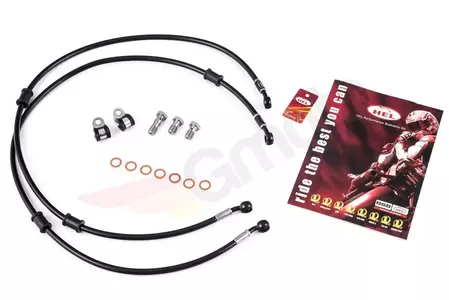 HEL complete type P (1 pc.) steel braided front brake line BMW F 650-5