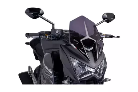 Vjetrobran motocikla Puig Sport nove generacije Nakedbike 6401F, jako zatamnjen-3