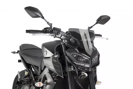 Szyba motocyklowa Puig Sport New Generation Nakedbike 9376F mocno przyciemniona-1