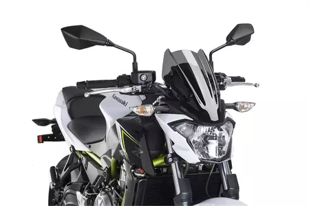 Puig Sport New Generation Nakedbike motor windscherm 9588F zwaar getint-1