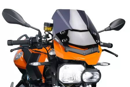 Puig Sport New Generation Nakedbike 5051F silně tónované čelní sklo na motorku-2