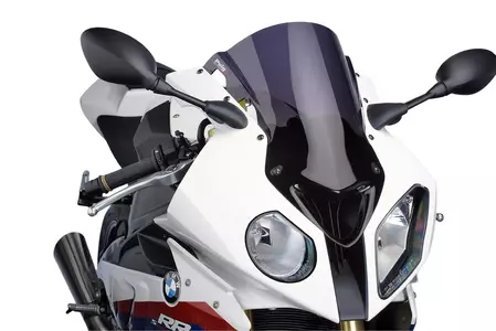 Vjetrobran motocikla Puig Racing 5205F, jako zatamnjen-1