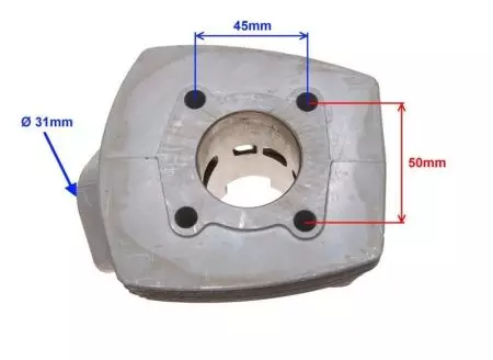Cilindro de cerâmica Honda Peugeot 40mm-8