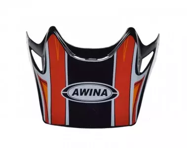 "Awina Enduro" šalmo skydelis AJ032 raudonas/juodas-2