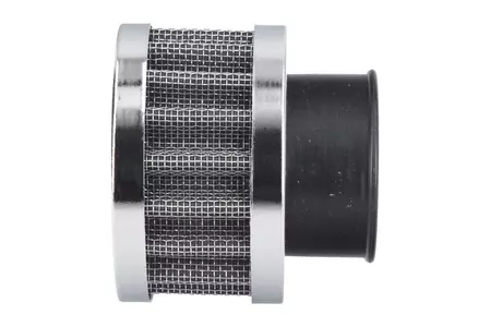 Vzduchový filter kužeľový 32 mm nízky valec chróm-3