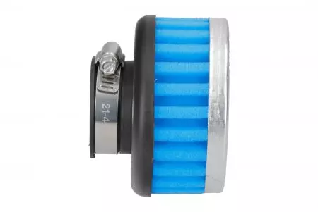 Filtro de ar cónico 35 mm cilindro baixo azul-3