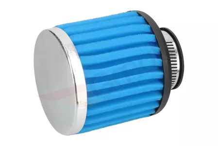 Filtr powietrza stożkowy 39 mm walec wysoki niebieski - 186205