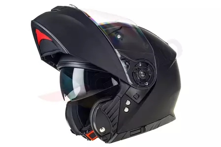 LAZER Paname Evo Z-Line negru mat negru L cască de motocicletă cu mandibulă pentru motociclete