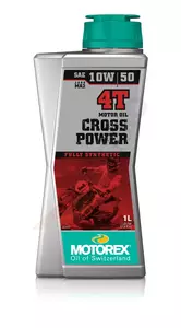 Motorex Cross Power 4T 10W50 synthetische motorolie 1 l