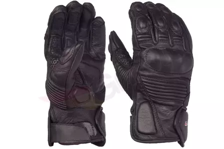 Γάντια μοτοσικλέτας Leoshi Roma μαύρο XL