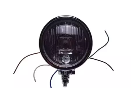 Chroom lamp met lichtbalk 4,5 inch H4 homologatie-2