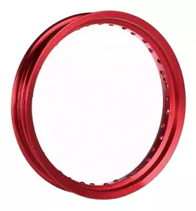 Cerchio ruota 17x2.50 36 fori alluminio rosso - 189344