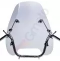 Vjetrobransko staklo - univerzalni oklop motocikla 46 cm + nosači