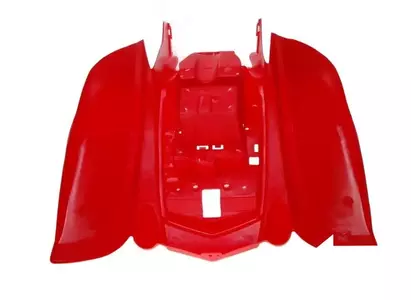 Alerón carenado trasero rojo Shineray ATV 150 Automático-2