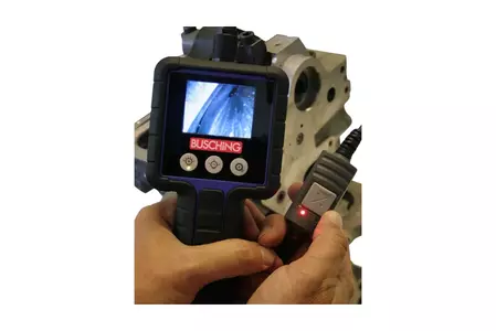 Videoinspektionsendoskop 4,9 mm 2 kameraer + LED-3