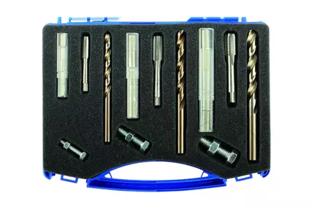 Комплект инструменти за поправка на резби 24 части M6 M8 M10 M6 M8 M10 - 72400