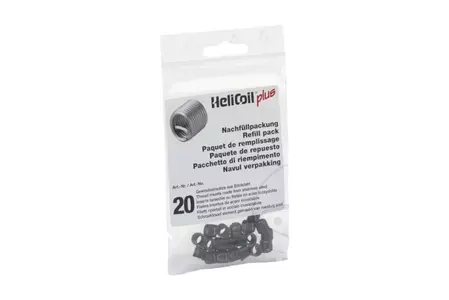 Insertos roscados HELICOIL® Plus M6X6 juego suplementario de 20 piezas