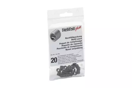 Wkładki gwintów HELICOIL® Plus M6X9 uzupełnienie 20szt. zestaw