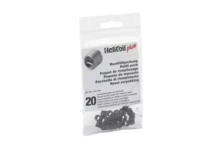 Conjunto suplementar de 20 peças de insertos roscados HELICOIL® Plus M6X12-1