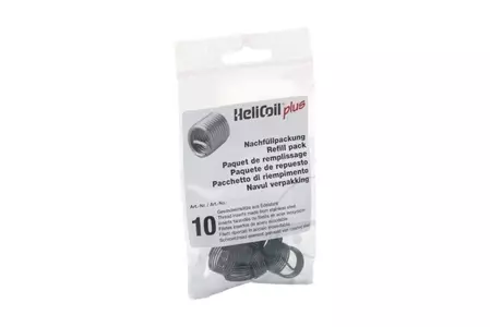 Závitové vložky HELICOIL® PLU12X1,5X12 doplňková 10dílná sada