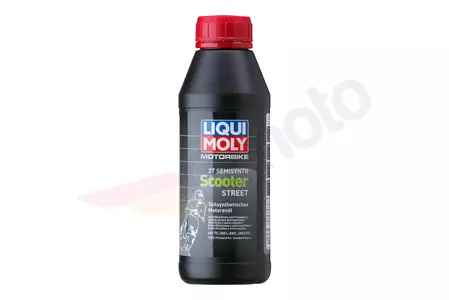"Liqui Moly" motociklų motociklų ir motorolerių 2T pusiau sintetinė variklinė alyva 500 ml - 1622