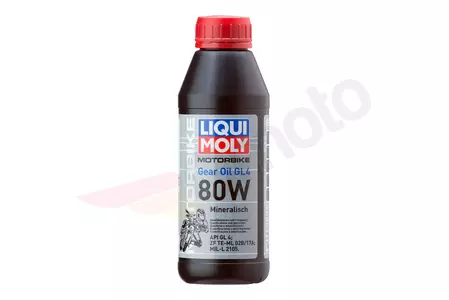 Olej przekładniowy Liqui Moly Gear 80W Mineralny 500 ml - 1617