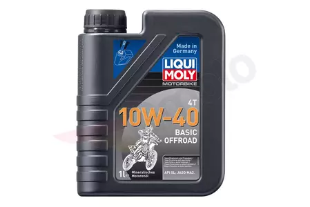 Olej silnikowy Liqui Moly Basic Offroad 10W40 4T Mineralny 1 l - 3059